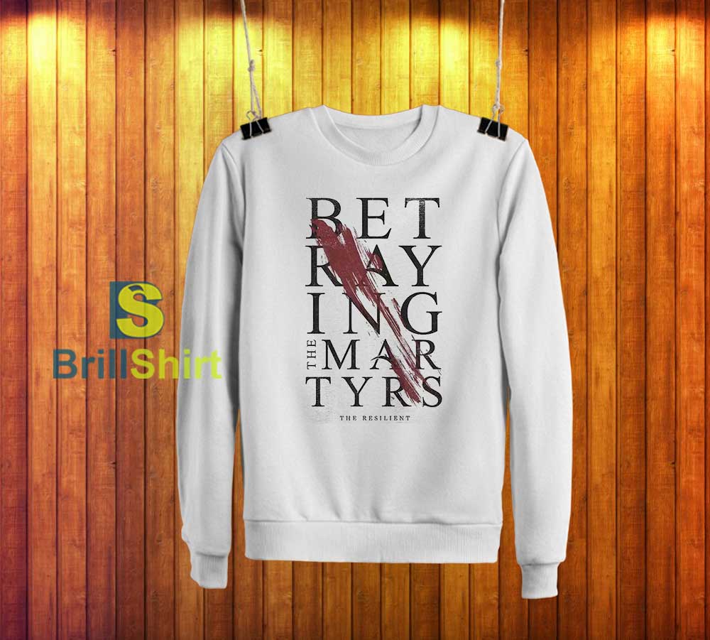 Betraying The Martyrs Blood Swipe Sweatshirt Betraying The Martyrs Blood Swipe Sweatshirt