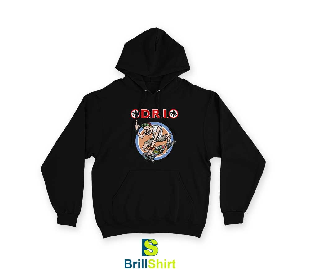 Dirty Rotten Imbeciles D.R.I Skate or Die Hoodie Dirty Rotten Imbeciles D.R.I Skate or Die Hoodie