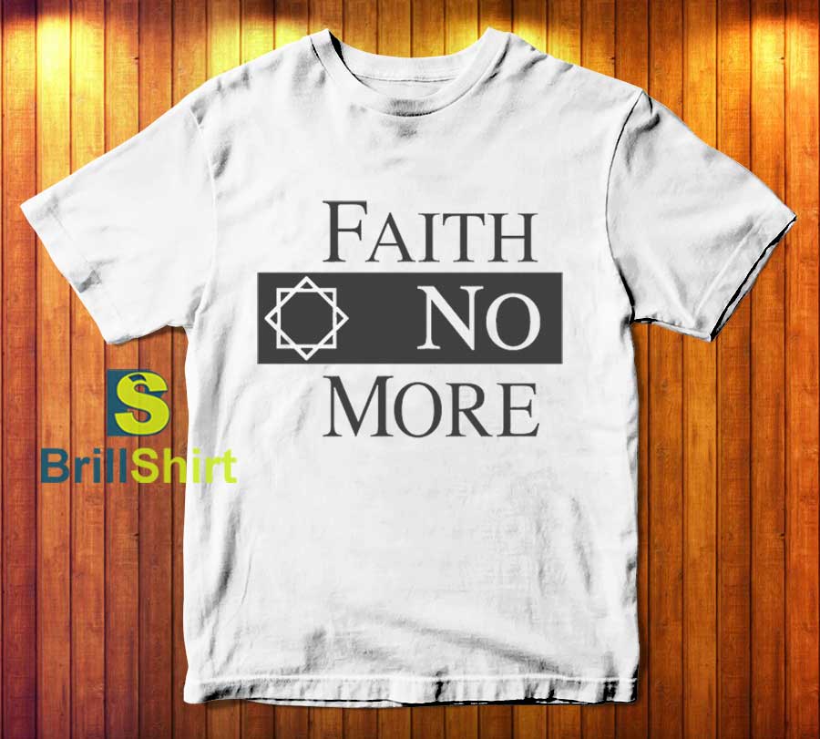 Faith No More Classic Logo V2 T-Shirt Faith No More Classic Logo V2 T-Shirt