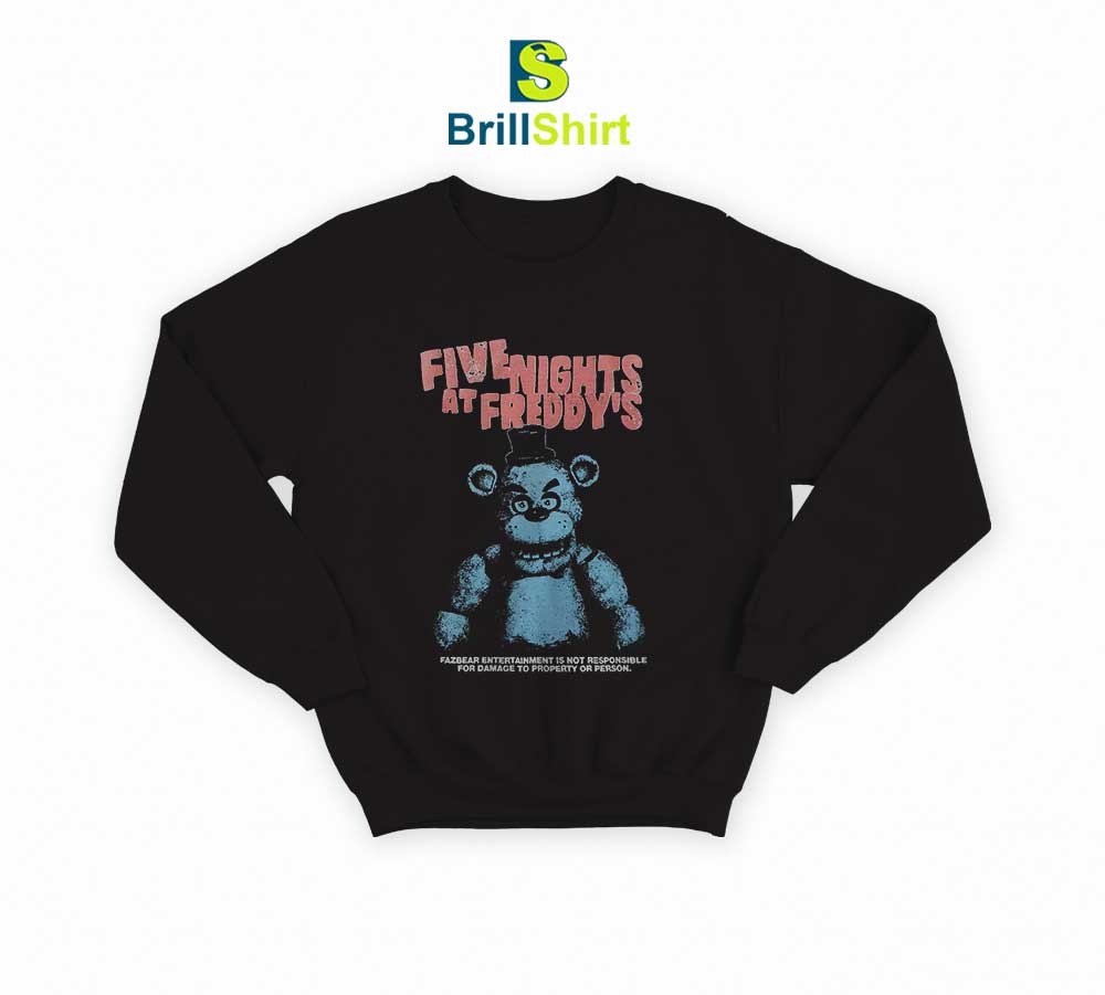 Five Nights At Freddy's Fazbear Sweatshirt Five Nights At Freddy's Fazbear Sweatshirt