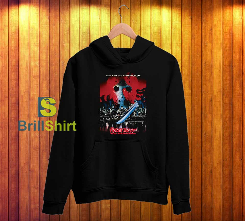 Friday The 13th Part VIII Poster Hoodie Friday The 13th Part VIII Poster Hoodie