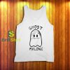 Ghost Malone Funny Halloween Tank Top