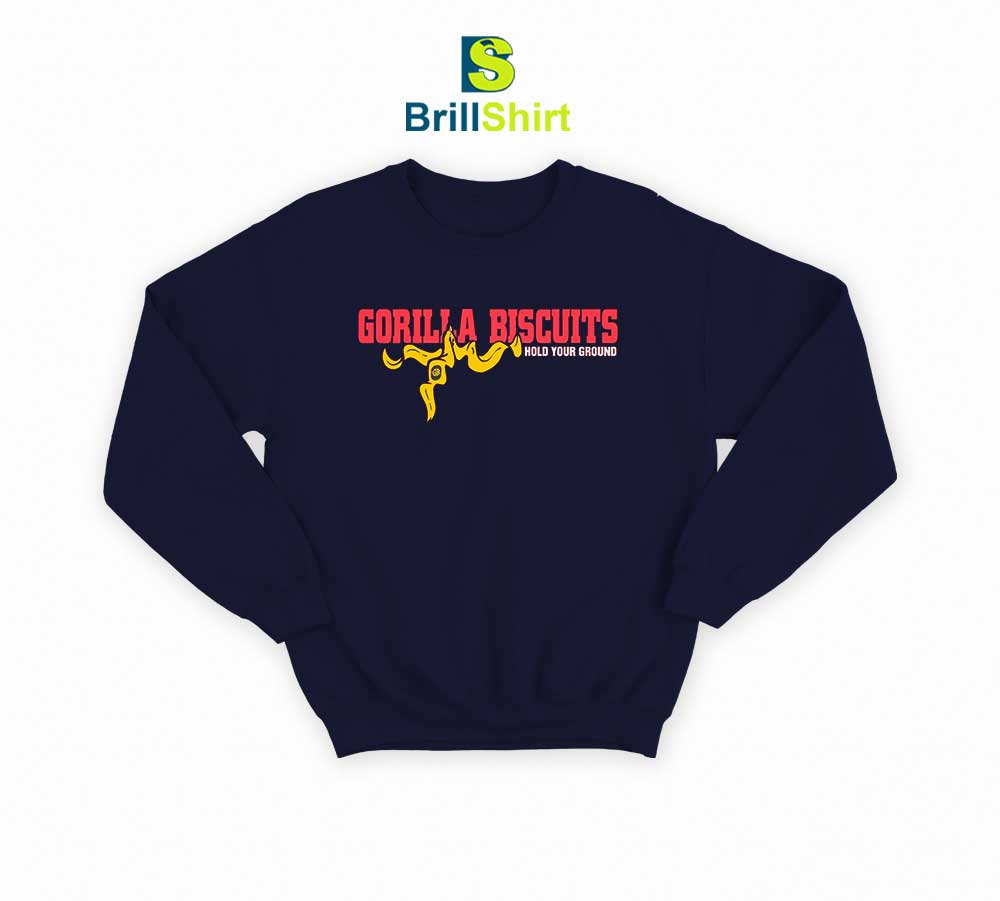 Gorilla Biscuits Hold Your Ground Sweatshirt Gorilla Biscuits Hold Your Ground Sweatshirt