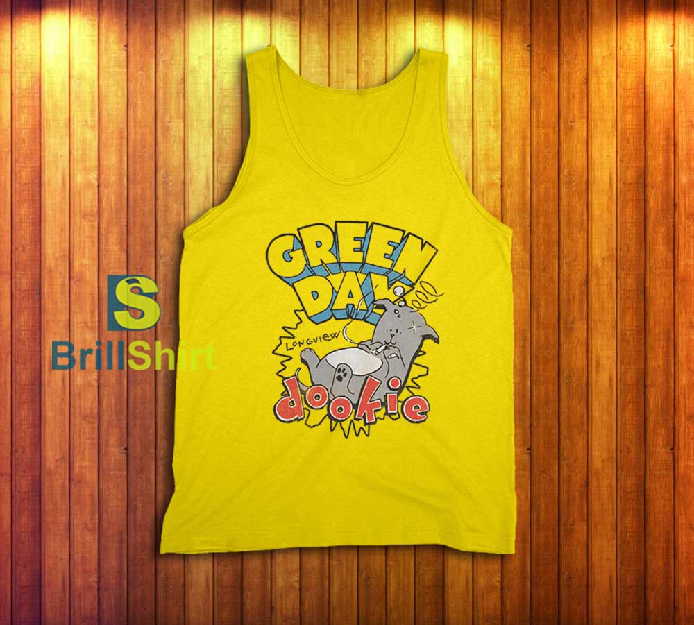 Green Day Dookie Longview Tank Top Green Day Dookie Longview Tank Top