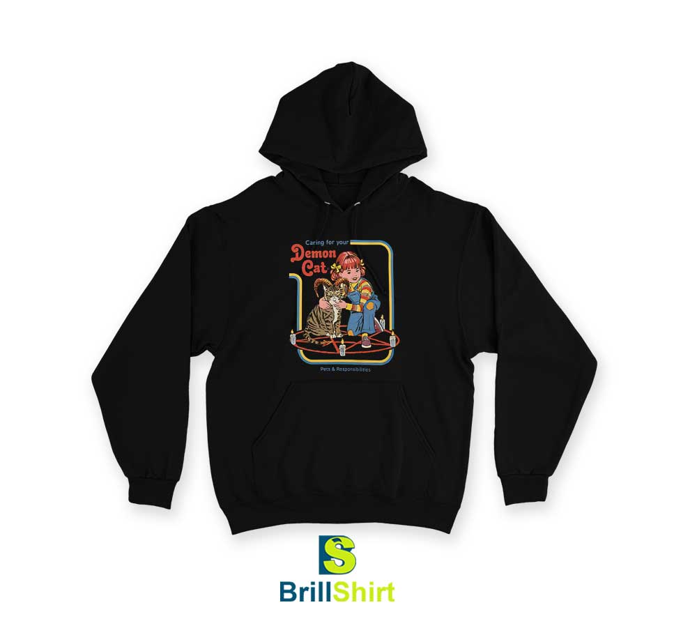Parody Caring For Your Demon Cat Hoodie Parody Caring For Your Demon Cat Hoodie