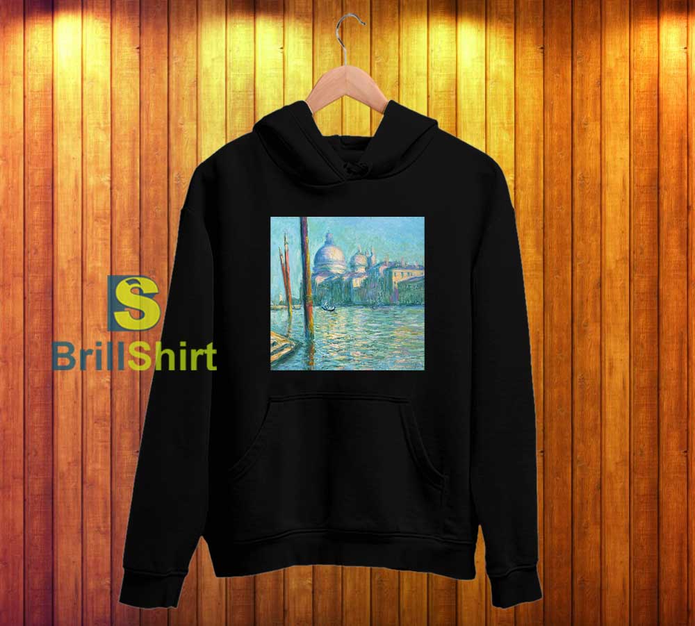 Claude Monet Mosque In Middle of Sea Hoodie Claude Monet Mosque In Middle of Sea Hoodie