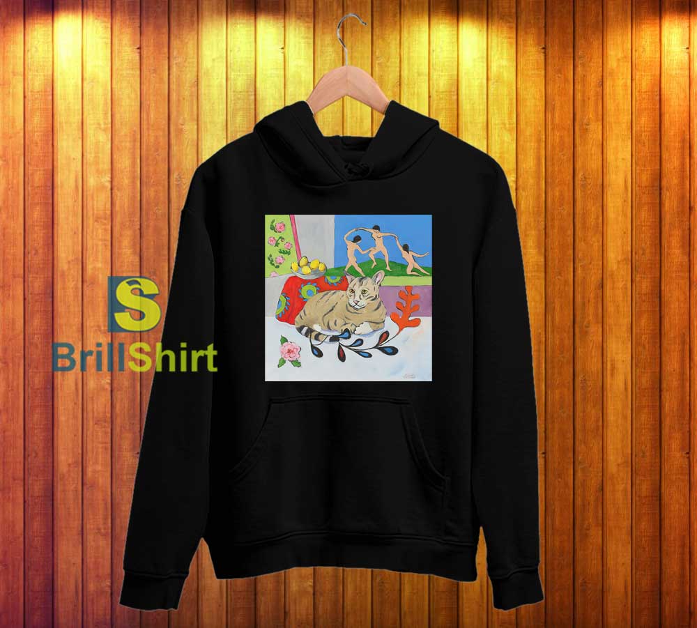 Henri Matisse Cat Between Dancers Hoodie Henri Matisse Cat Between Dancers Hoodie