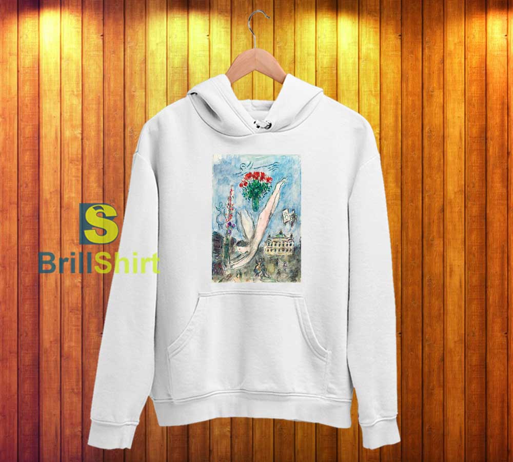 Marc Chagall Defining Figure Hoodie Marc Chagall Defining Figure Hoodie
