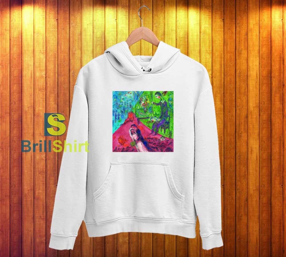 Marc Chagall Painting Brides Hoodie Marc Chagall Painting Brides Hoodie