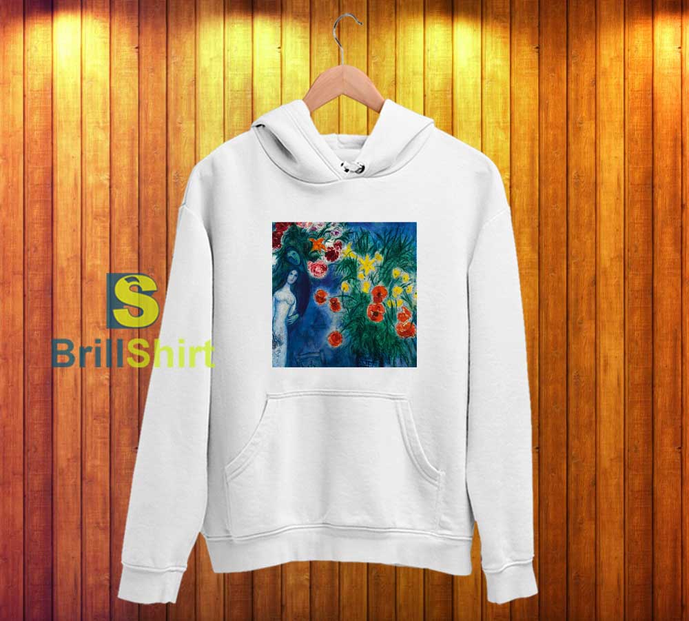 Marc Chagall Two People Hoodie Marc Chagall Two People Hoodie