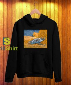 Van Gogh Couple Sleeping On The Straw Hoodie