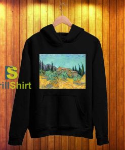 Van Gogh Garden In Back Yard Hoodie