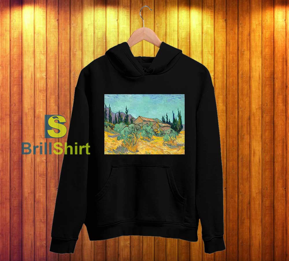 Van Gogh Garden In Back Yard Hoodie Van Gogh Garden In Back Yard Hoodie