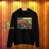 Van Gogh Red Vineyards At Arles Hoodie