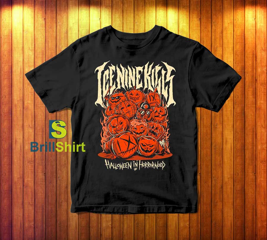 Ice Nine Kills Halloween Horrorwood T-Shirt Ice Nine Kills Halloween Horrorwood T-Shirt