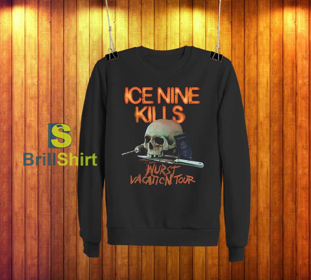 Ice Nine Kills Wurst Vacation Tour Sweatshirt Ice Nine Kills Wurst Vacation Tour Sweatshirt