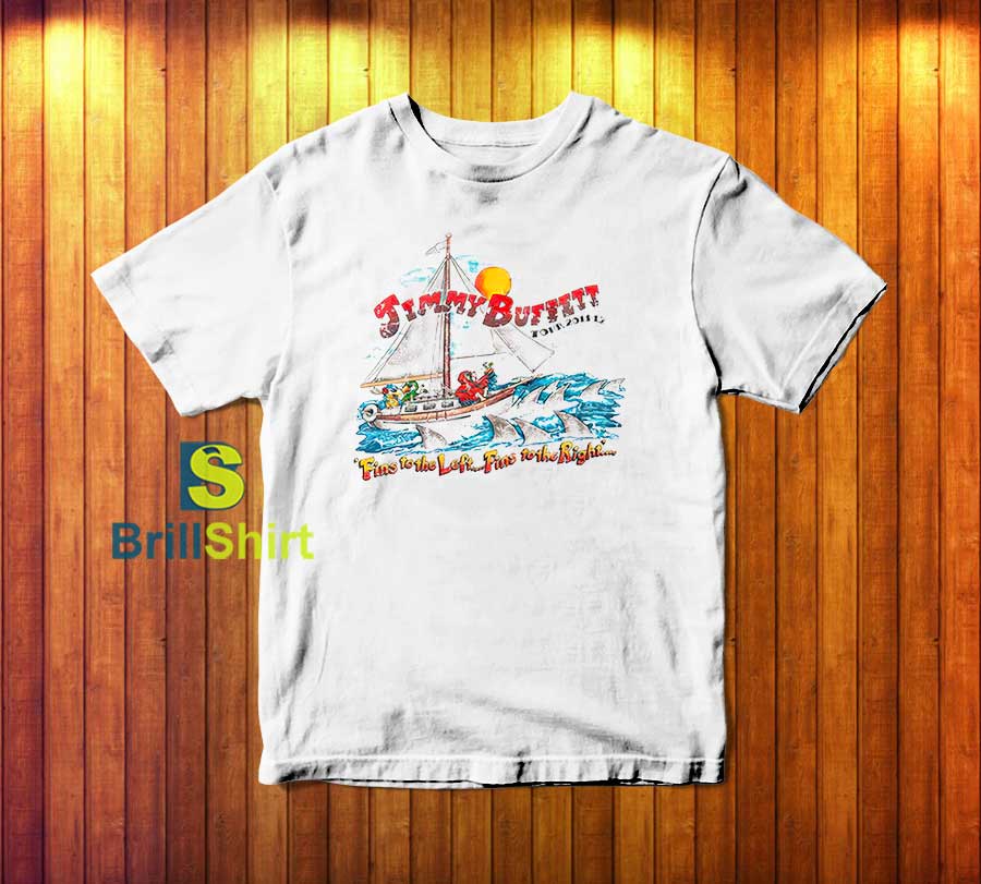Jimmy Buffett Welcome To Fin Land Tour T-Shirt Jimmy Buffett Welcome To Fin Land Tour T-Shirt