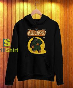 MF Doom All Caps Light Hoodie