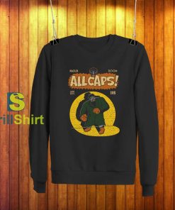 MF Doom All Caps Light Sweatshirt