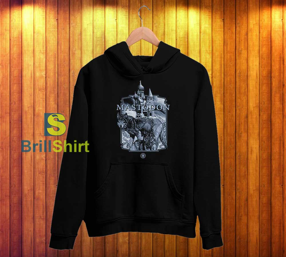 Mastodon Hushed Wolf Hoodie Mastodon Hushed Wolf Hoodie