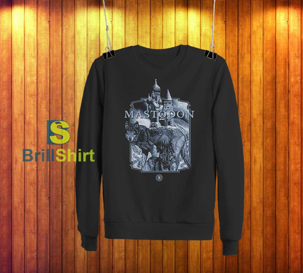 Mastodon Hushed Wolf Sweatshirt Mastodon Hushed Wolf Sweatshirt