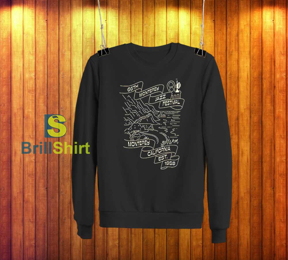 Monterey Jazz Fest Coast Road Sweatshirt Monterey Jazz Fest Coast Road Sweatshirt