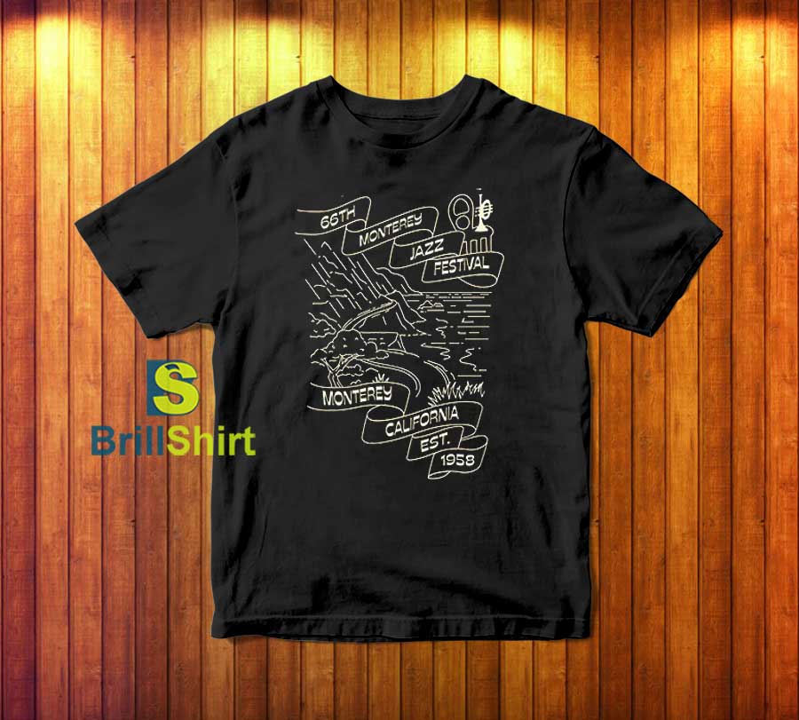 Monterey Jazz Fest Coast Road T-Shirt Monterey Jazz Fest Coast Road T-Shirt