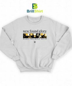 New Found Glory Make The Most Of It White Sweatshirt