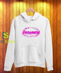 Paramore Printed Graphic Airbrush Hoodie