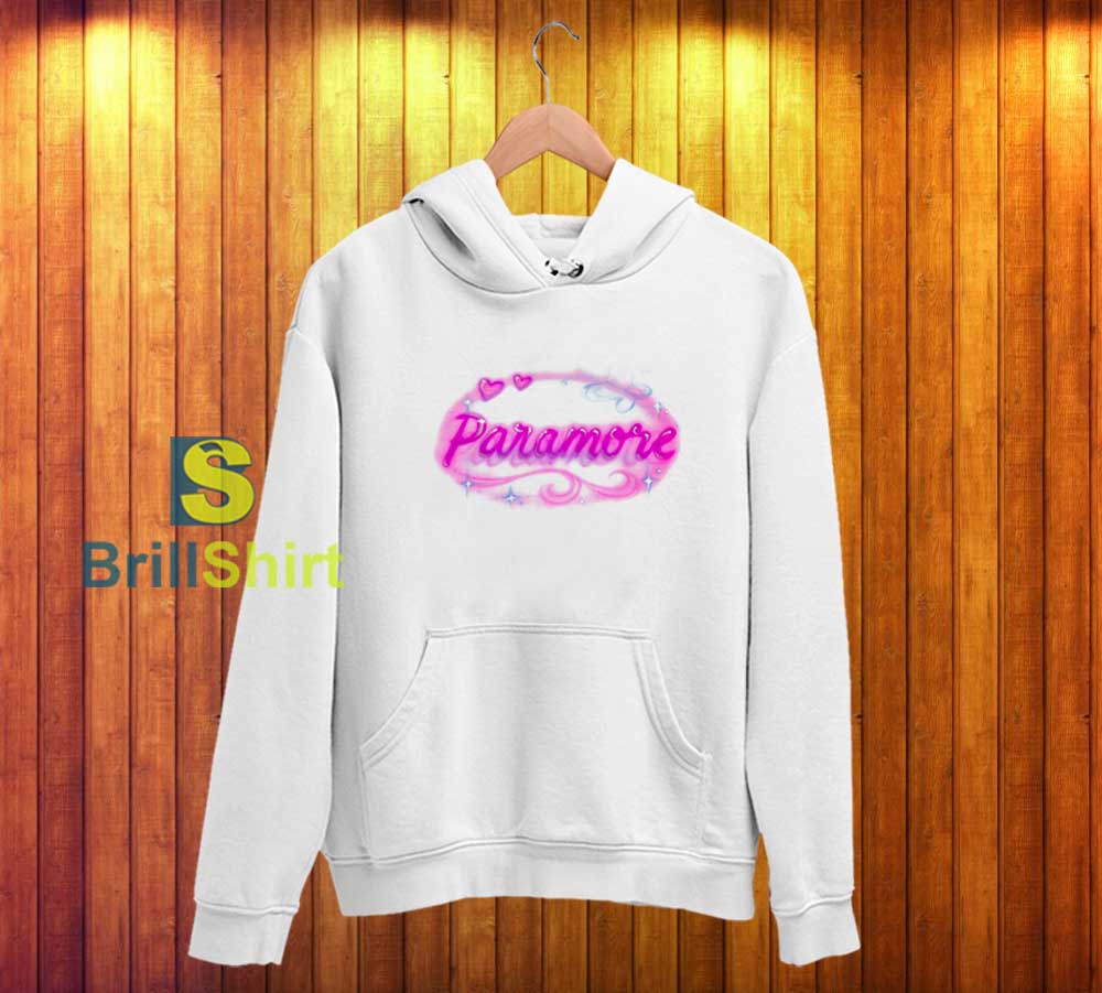 Paramore Printed Graphic Airbrush Hoodie Paramore Printed Graphic Airbrush Hoodie