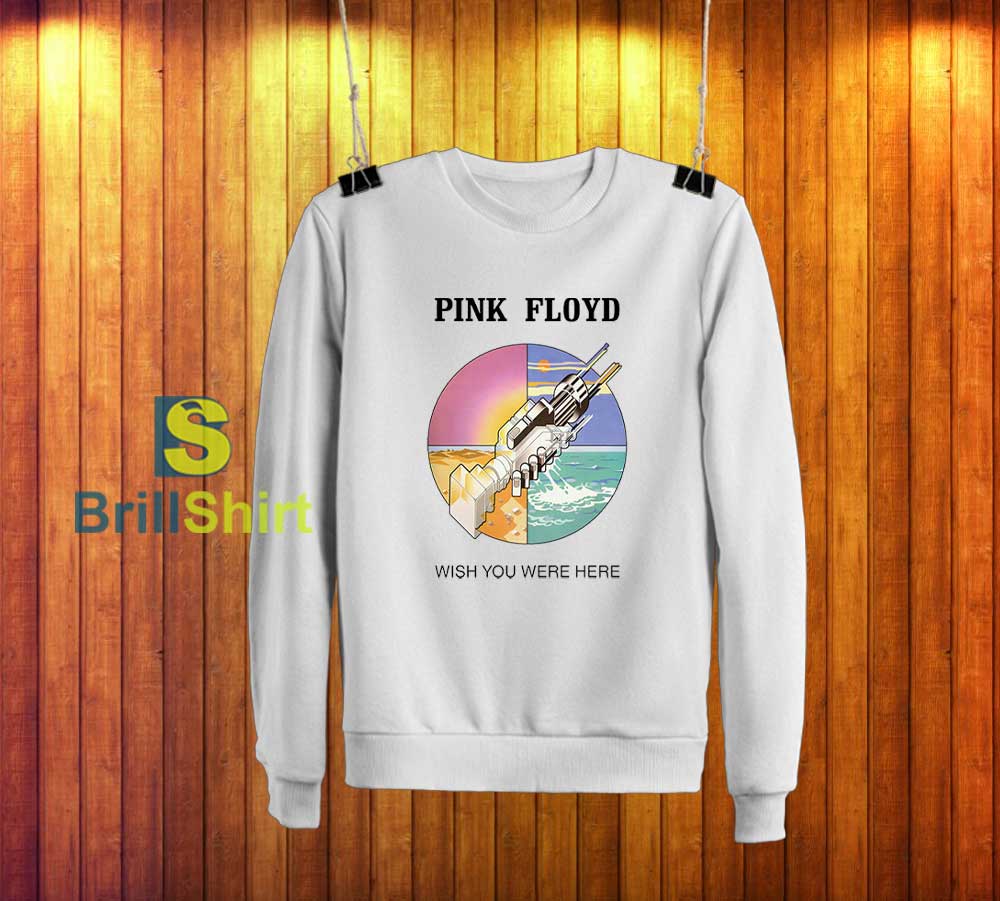 Pink Floyd Wish You Were Here Logo Sweatshirt Pink Floyd Wish You Were Here Logo Sweatshirt