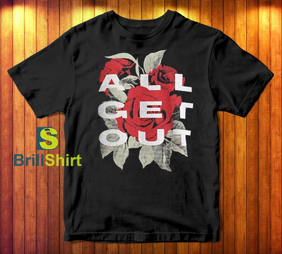 Polyphia All Get Out Flower T-Shirt Polyphia All Get Out Flower T-Shirt