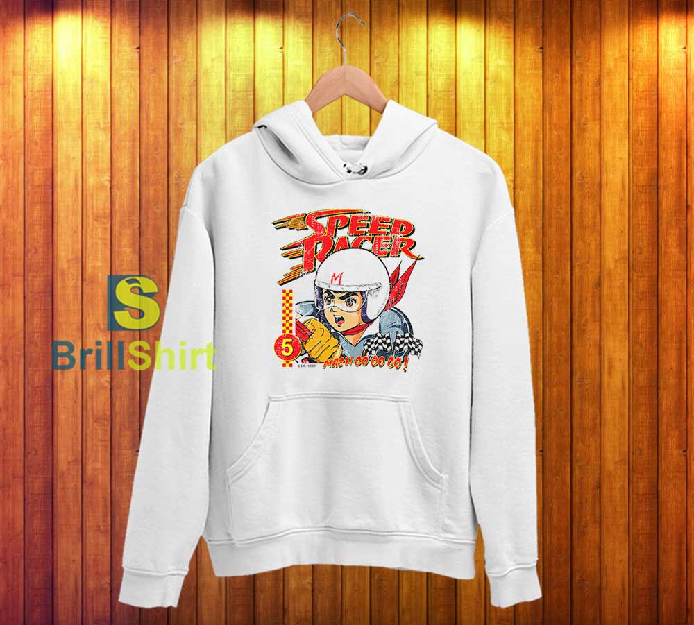 Retro Speed Racer Go Cartoon Hoodie Retro Speed Racer Go Cartoon Hoodie