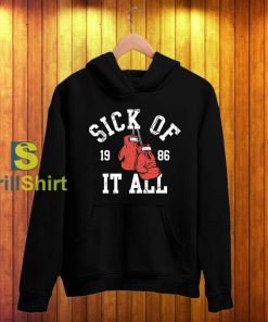 Sick Of It All Boxing Gloves Hoodie