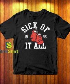Sick Of It All Boxing Gloves T-Shirt
