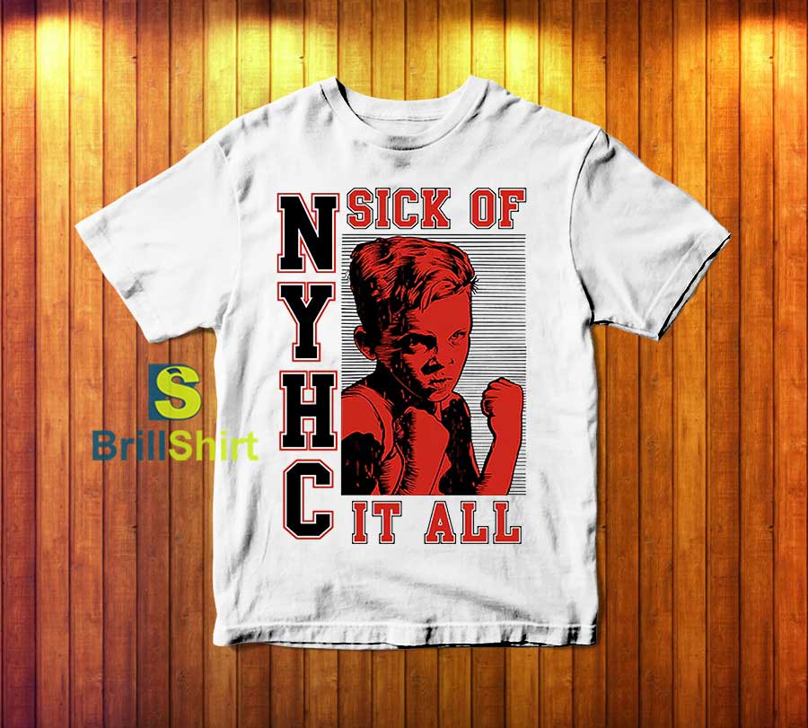 Sick Of It All Hardcore Kid Blinds T-Shirt Sick Of It All Hardcore Kid Blinds T-Shirt
