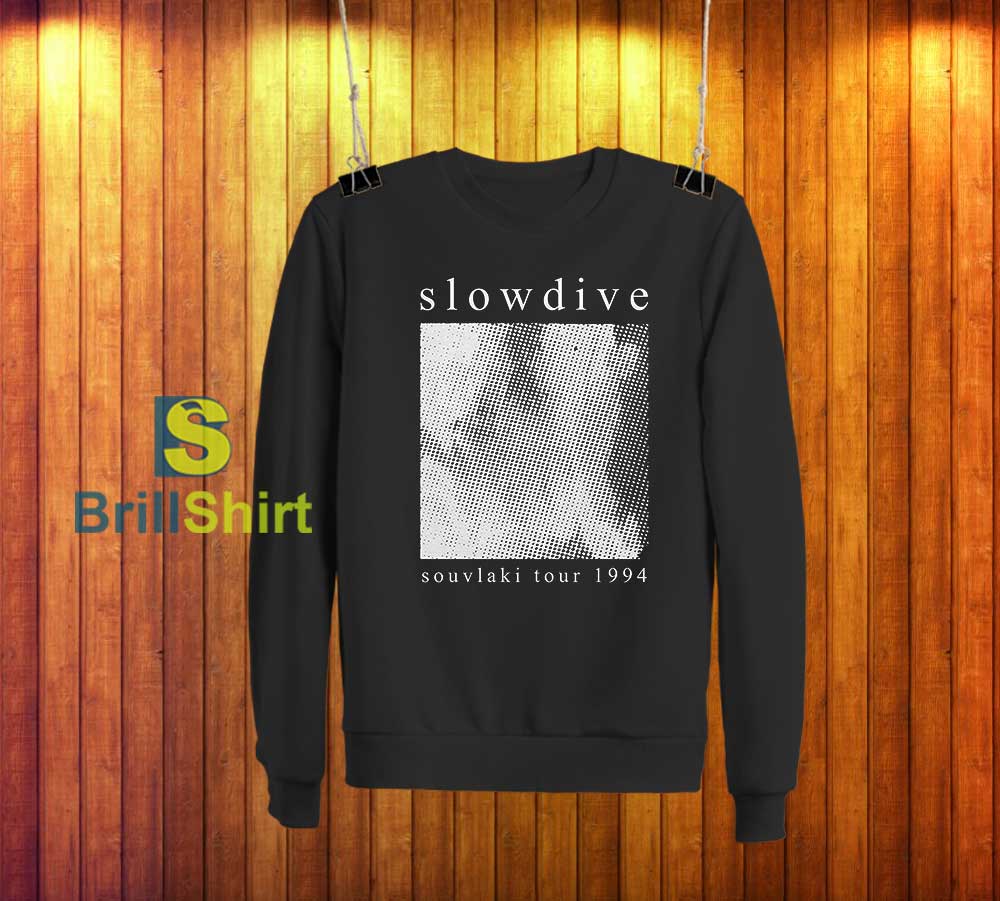 Slowdive Souvlaki Tour 1994 Sweatshirt Slowdive Souvlaki Tour 1994 Sweatshirt
