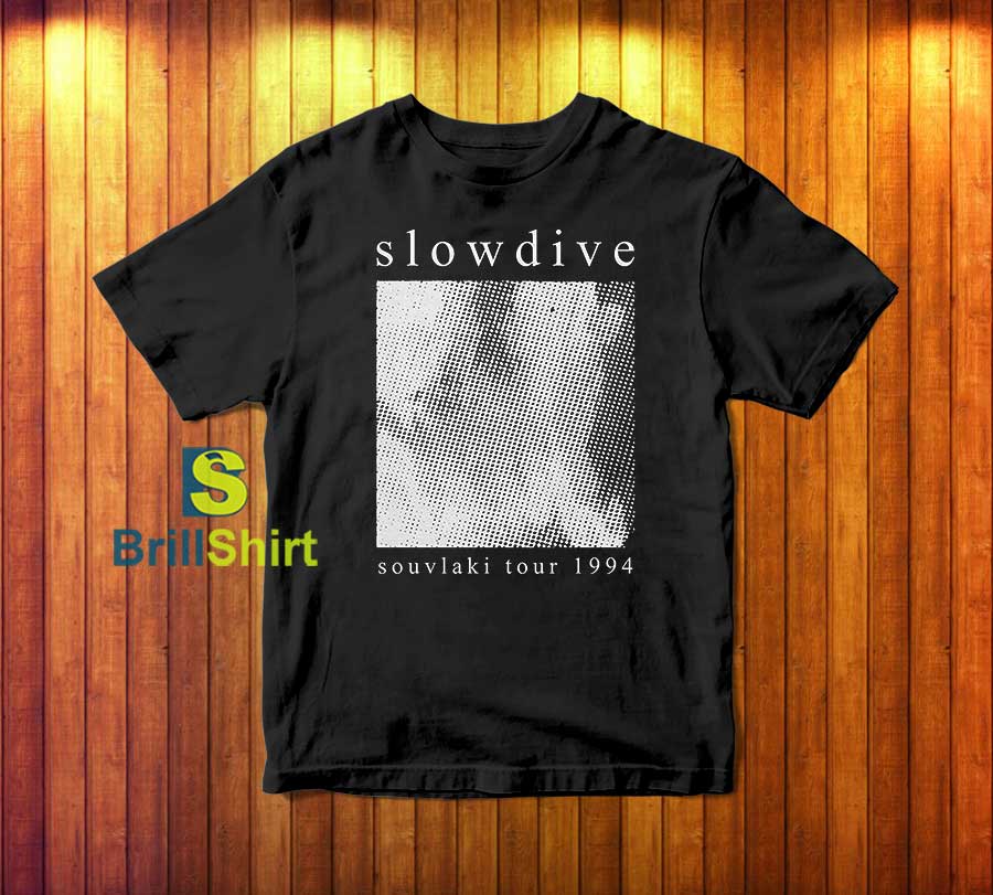 Slowdive Souvlaki Tour 1994 T-Shirt Slowdive Souvlaki Tour 1994 T-Shirt