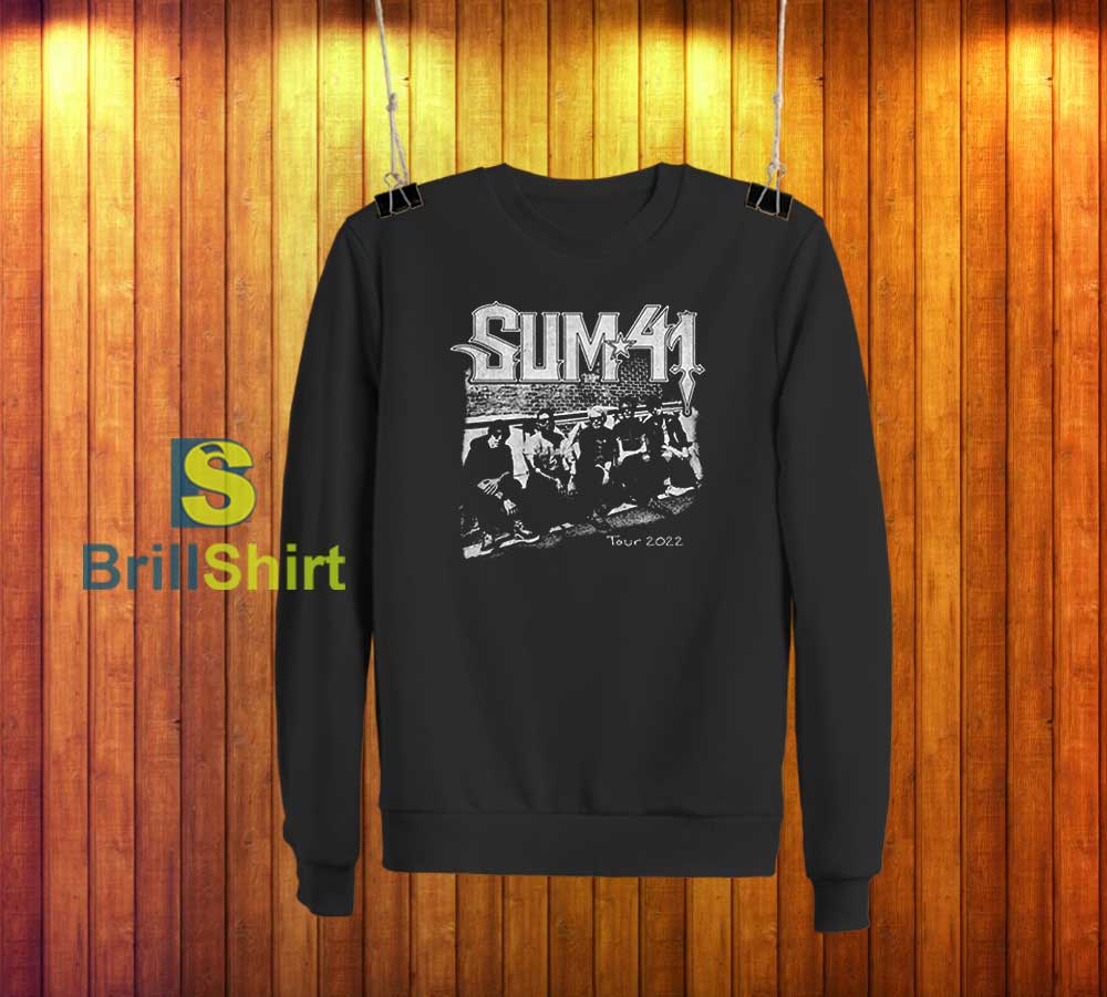 Sum41 Canada 2022 Black Itin Sweatshirt Sum41 Canada 2022 Black Itin Sweatshirt