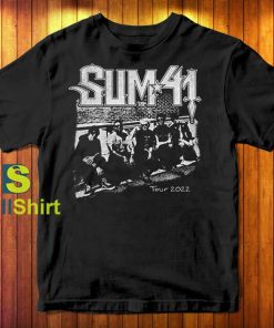Sum41 Canada 2022 Black Itin T-Shirt