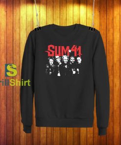 Sum41 Contrast Portrait Sweatshirt