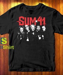 Sum41 Contrast Portrait T-Shirt
