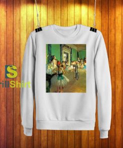 Edgar Degas Ballet Dance Class Sweatshirt