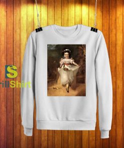 Edgar Degas Girl Carrying Flowers Sweatshirt