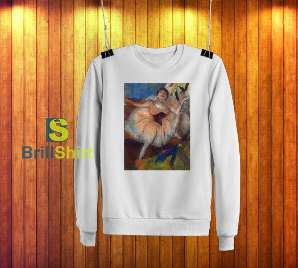 Edgar Degas Seated Dancer Sweatshirt Edgar Degas Seated Dancer Sweatshirt