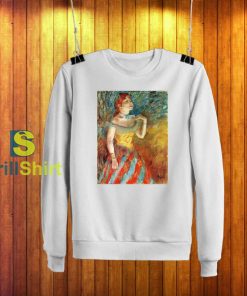Edgar Degas Singer In Green Sweatshirt