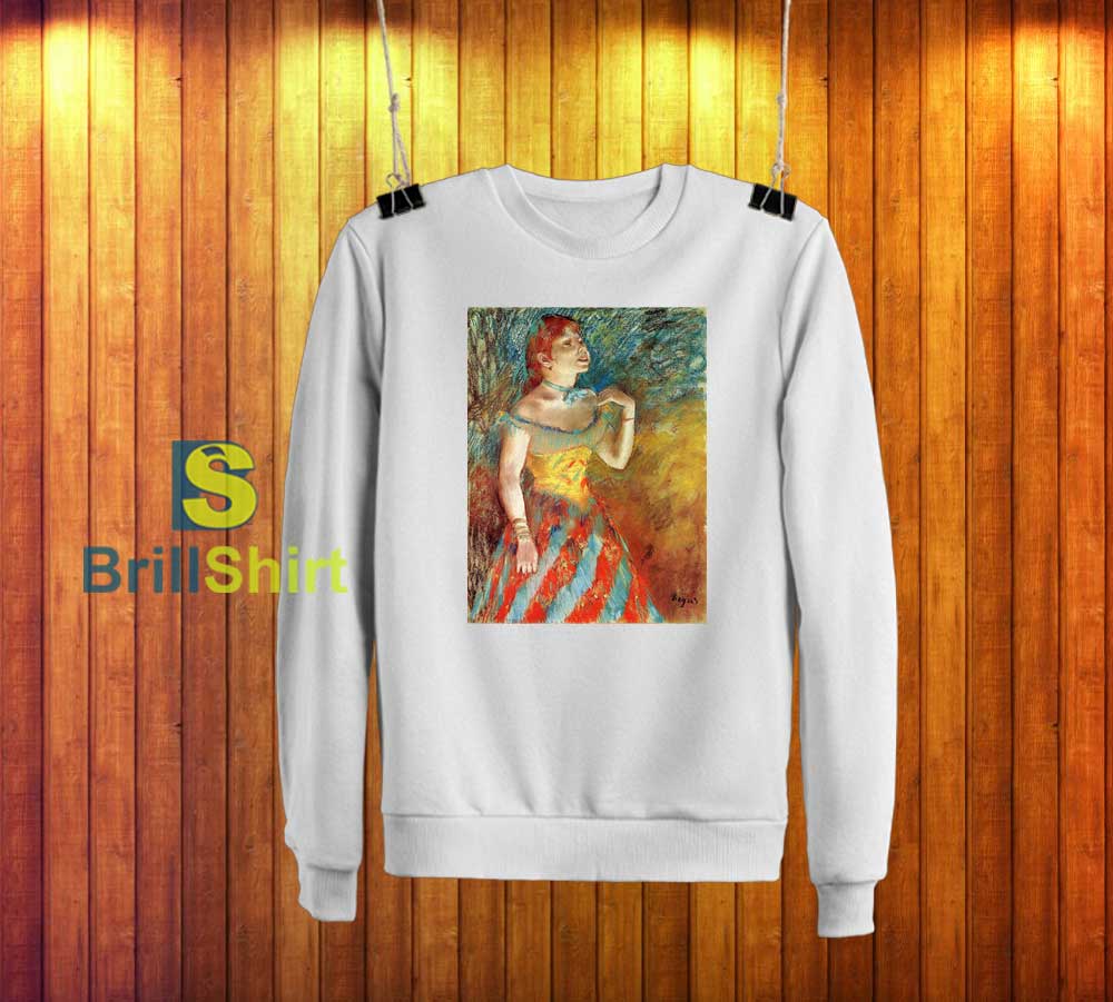 Edgar Degas Singer In Green Sweatshirt Edgar Degas Singer In Green Sweatshirt