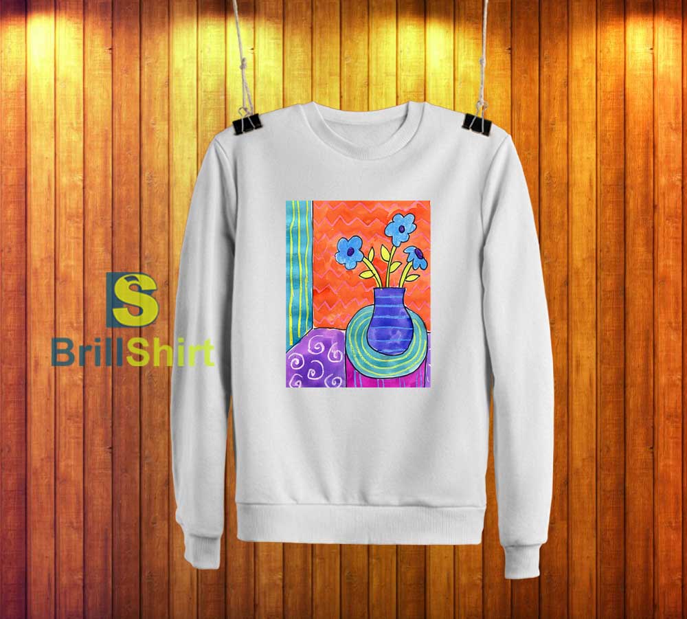 Henri Matisse Beautiful Flower Sweatshirt Henri Matisse Beautiful Flower Sweatshirt