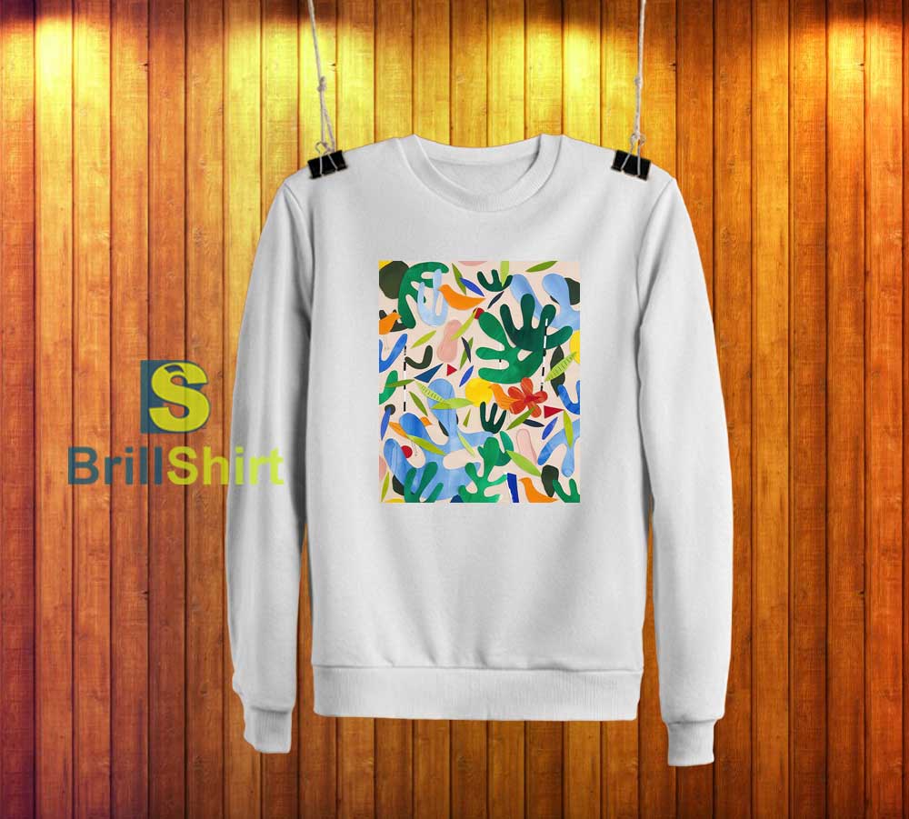Henri Matisse Colourful Leaf Sweatshirt Henri Matisse Colourful Leaf Sweatshirt