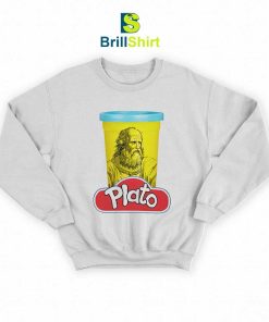 Parody Plato Play Doh Philosophy Sweatshirt